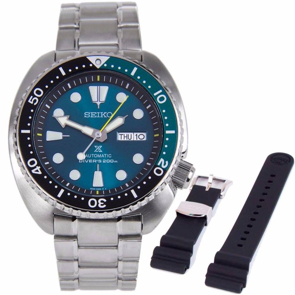 SEIKO PROSPEX AUTOMATIC GREEN TURTLE ASIA EXCLUSIVE LIMITED EDITION SRPB01 SRPB01K1