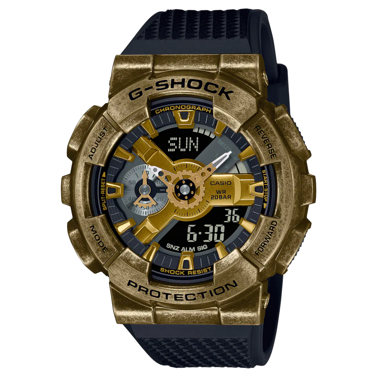 CASIO G-SHOCK METAL STEEL CLAD GM-110 GM110