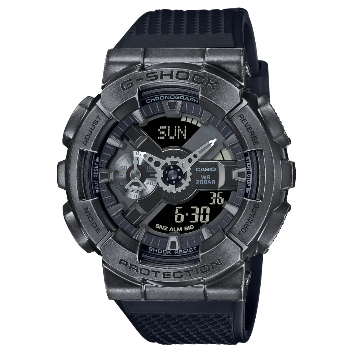 CASIO G-SHOCK METAL STEEL CLAD GM-110 GM110