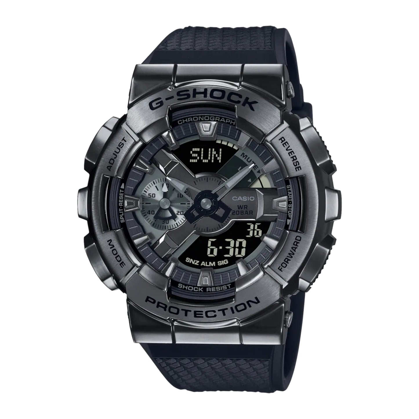 CASIO G-SHOCK METAL STEEL CLAD GM-110 GM110