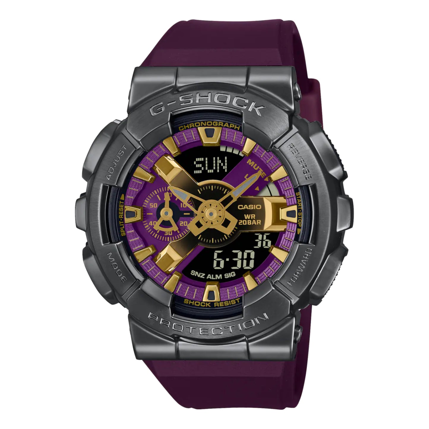 CASIO G-SHOCK METAL STEEL CLAD GM-110 GM110