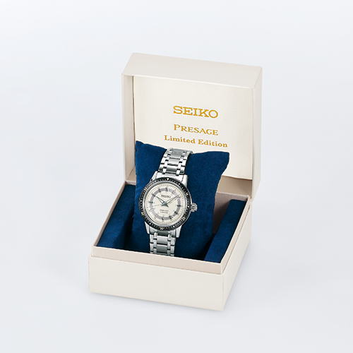 SEIKO PRESAGE AUTOMATIC STYLE 60'S 6TH DECADE 60TH ANNIVERSARY LIMITED EDITION SRPK61 SRPK61J1