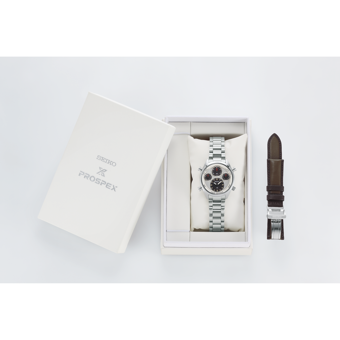 SEIKO PROSPEX SOLAR SPEEDTIMER 'LAUREL' 110TH ANNIVERSARY LIMITED EDITION SFJ009 SFJ009P1