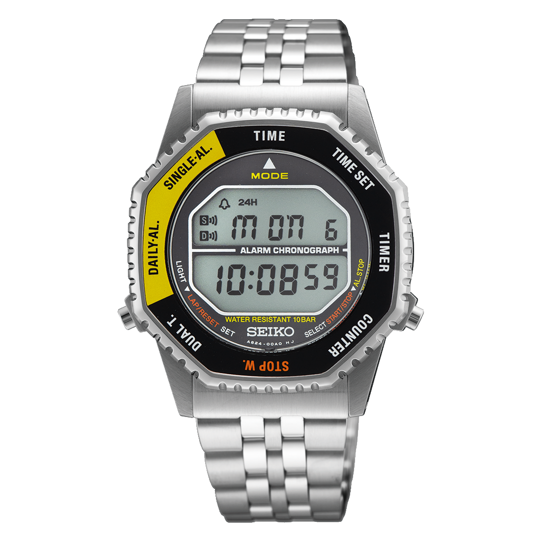SEIKO DIGITAL QUARTZ WATCH 'ROTOCALL' SERIES SMGG17 SMGG17P1