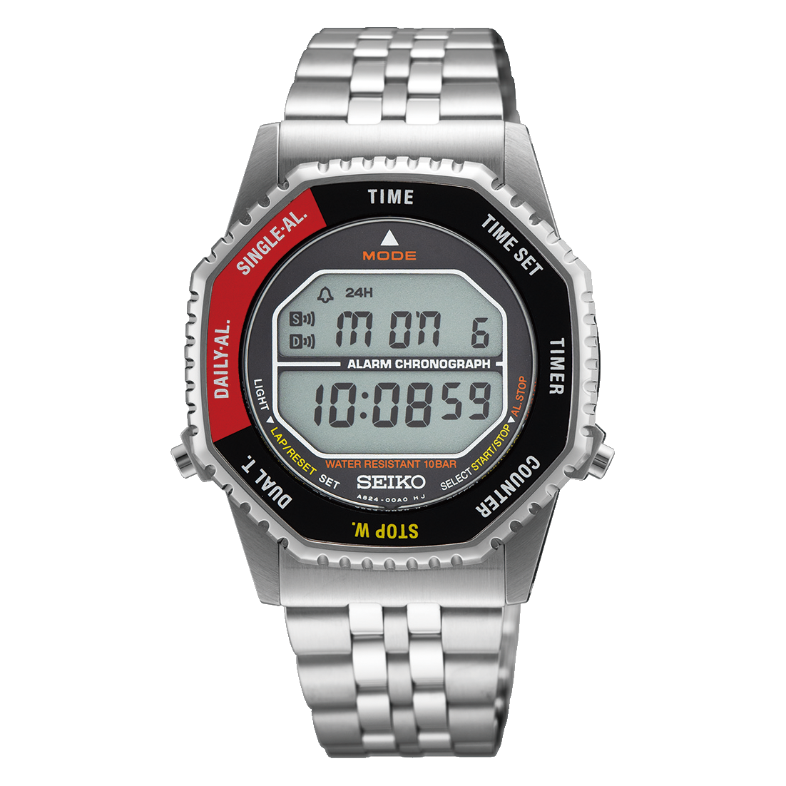 SEIKO DIGITAL QUARTZ WATCH 'ROTOCALL' SERIES SMGG19 SMGG19P1
