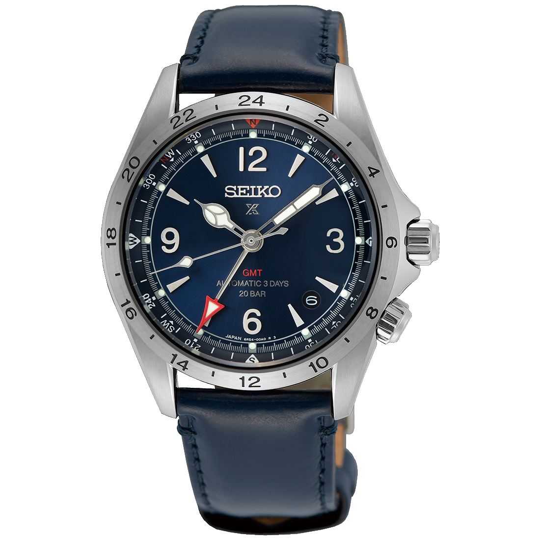 SEIKO PROSPEX LAND AUTOMATIC ALPINIST GMT SPB377 SPB377J1