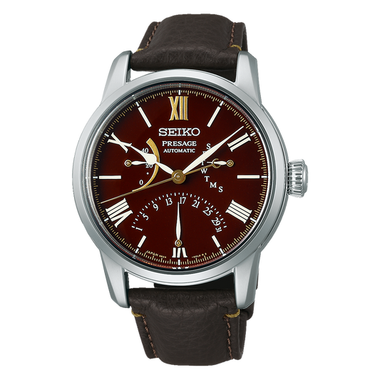 SEIKO PRESAGE AUTOMATIC LAUREL URUSHI LACQUER LIMITED EDITION SPB395 SPB395J1
