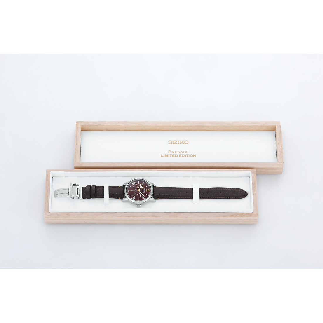 SEIKO PRESAGE AUTOMATIC LAUREL URUSHI LACQUER LIMITED EDITION SPB395 SPB395J1