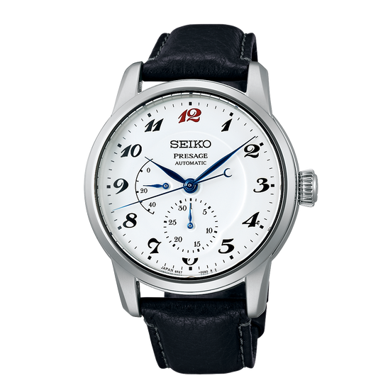 SEIKO PRESAGE CRAFTMANSHIP SERIES AUTOMATIC ENAMEL 'LAUREL' 110TH ANNIVERSARY LIMITED EDITION SPB401 SPB401J1
