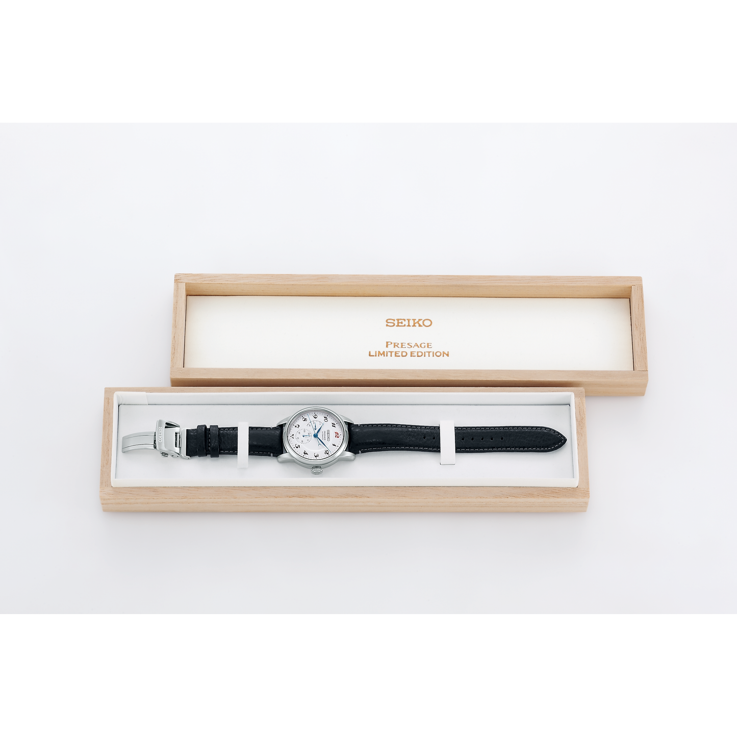 SEIKO PRESAGE CRAFTMANSHIP SERIES AUTOMATIC ENAMEL 'LAUREL' 110TH ANNIVERSARY LIMITED EDITION SPB401 SPB401J1