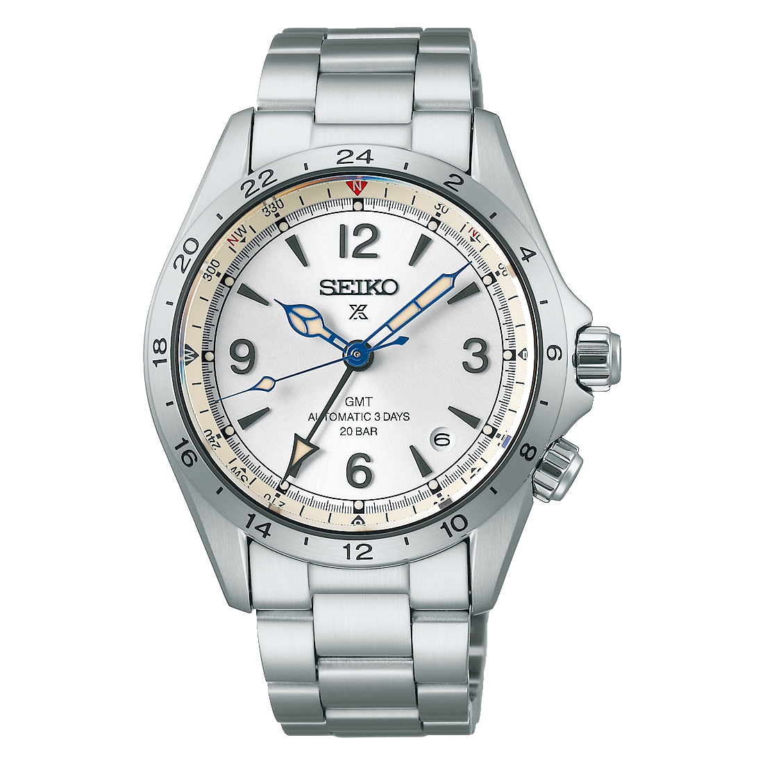 SEIKO PROSPEX LAND AUTOMATIC ALPINIST GMT ‘LAUREL’ 110TH ANNIVERSARY LIMITED EDITION SPB409 SPB409J1