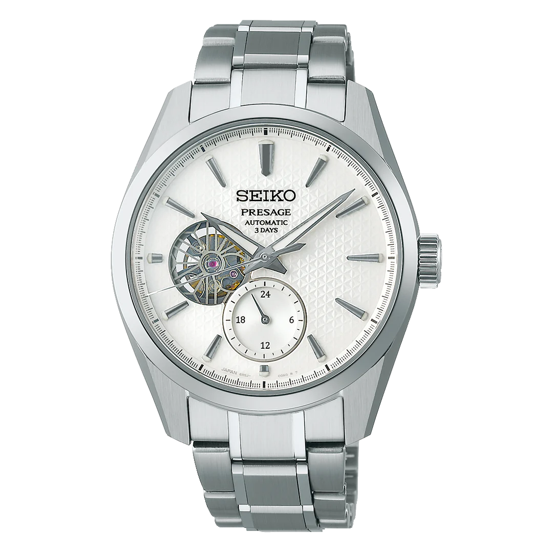 SEIKO PRESAGE AUTOMATIC SHARP EDGED 'SHIRO' SPB415 SPB415J1