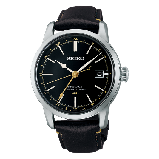 SEIKO PRESAGE CRAFTMANSHIP SERIES AUTOMATIC GMT URUSHI LACQUER SPB447 SPB447J1