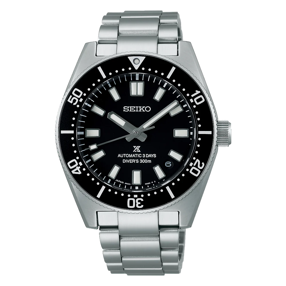 SEIKO PROSPEX AUTOMATIC HERITAGE DIVER'S 62MAS 'COVE BLACK' 300M SPB453 SPB453J1