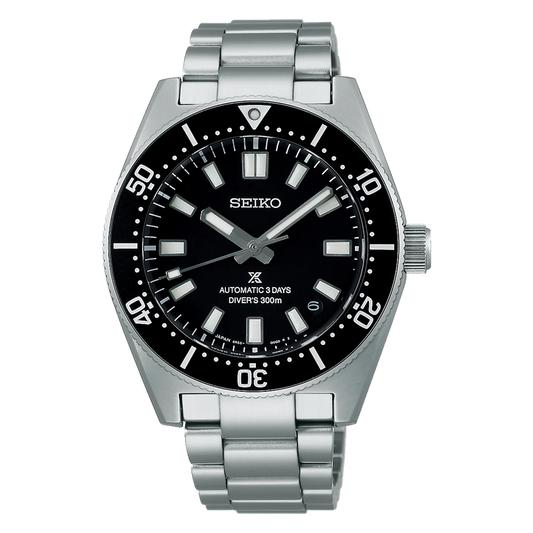 SEIKO PROSPEX AUTOMATIC HERITAGE DIVER'S 62MAS 'COVE BLACK' 300M SPB453 SPB453J1