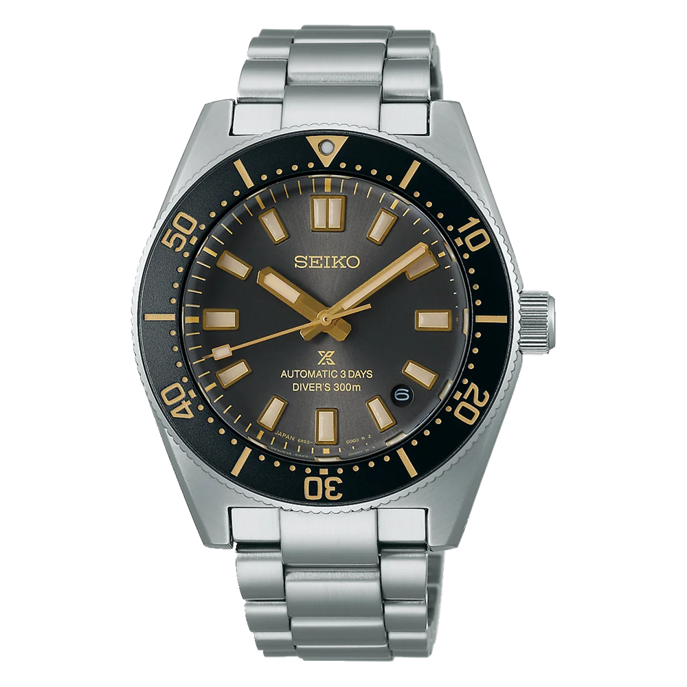 SEIKO PROSPEX AUTOMATIC HERITAGE DIVER'S 62MAS 'TIDE GREY' 300M SPECIAL EDITION 100TH ANNIVERSARY SPB455 SPB455J1
