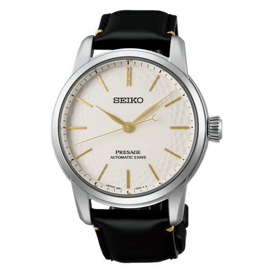 SEIKO PRESAGE AUTOMATIC UNGLAZED ARITA PORCELAIN DIAL  'CRAFTSMANSHIP' LIMITED EDITION SPB497 SPB497J1