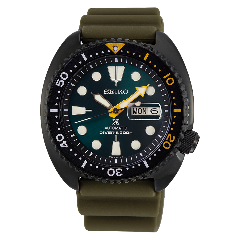 SEIKO PROSPEX AUTOMATIC TURTLE OKINAWA 'SEA GRAPE' ASIA EXCLUSIVE LIMITED EDITION SRPD45 SRPD45K1