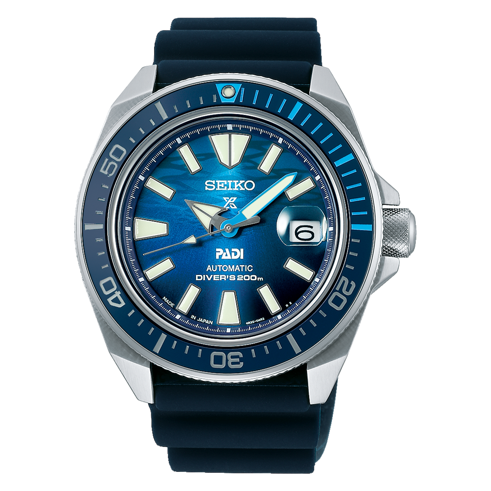 SEIKO PROSPEX AUTOMATIC KING SAMURAI PADI 'GREAT BLUE' SRPJ93 SRPJ93K1