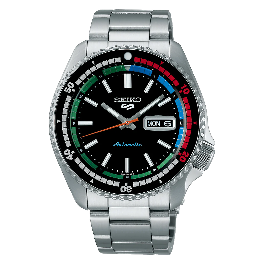 SEIKO 5 SPORTS AUTOMATIC 'NEW REGATTA TIMER' SRPK13 SRPK13K1