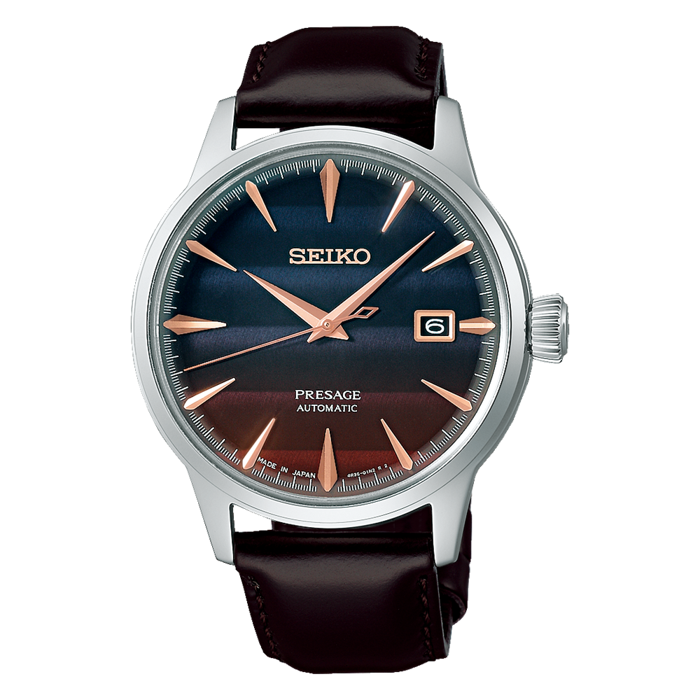 SEIKO PRESAGE AUTOMATIC COCKTAIL TIME 'PURPLE SUNSET' LIMITED EDITION SRPK75 SRPK75J1