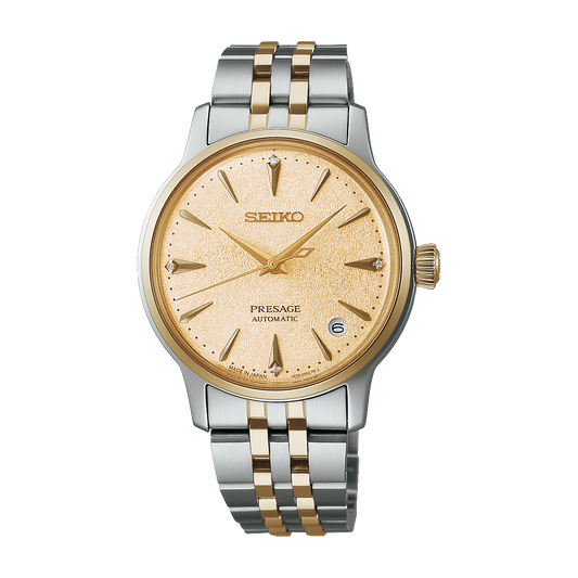 SEIKO PRESAGE AUTOMATIC LADIES COCKTAIL TIME 'FROZEN DAIQUIRI' SRPL64 SRPL64J1