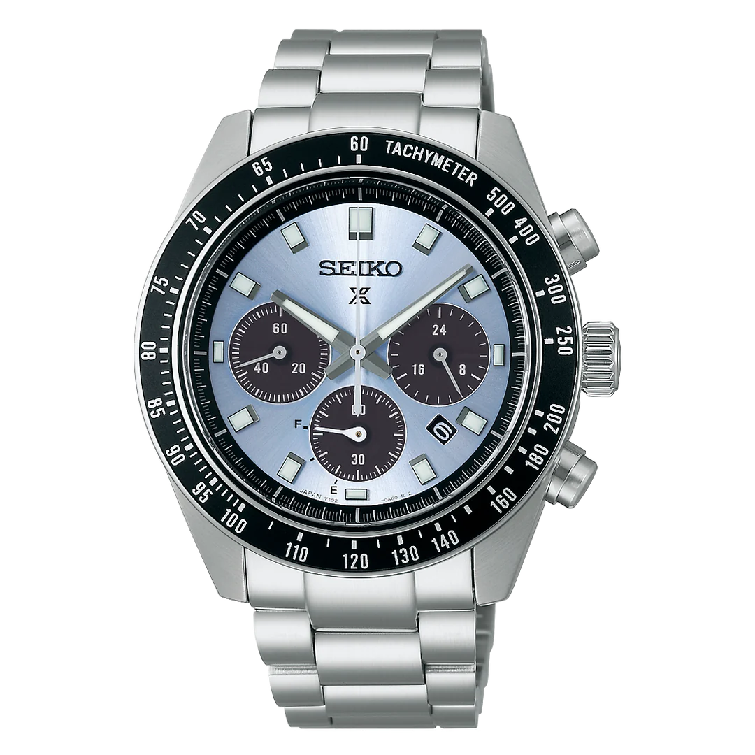 SEIKO PROSPEX SOLAR SPEEDTIMER GO LARGE 'CRYSTAL TROPHY' CHRONOGRAPH SSC935 SSC935P1