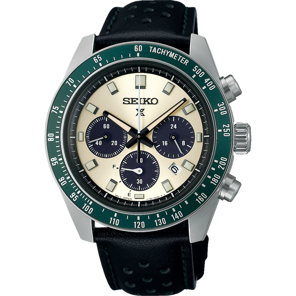 SEIKO PROSPEX SOLAR SPEEDTIMER 'RACING SPORTS' SSC943 SSC943P1