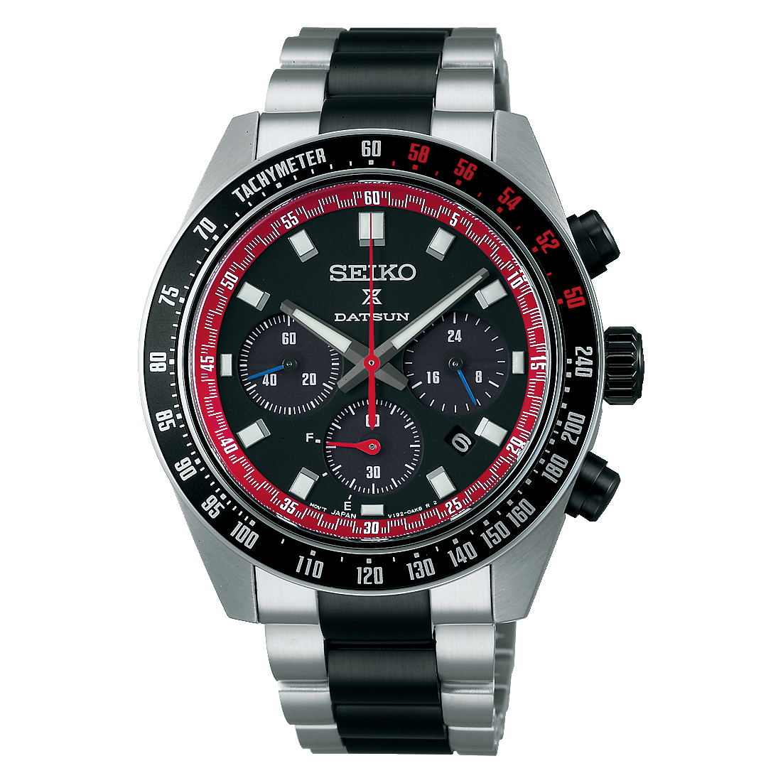 SEIKO PROSPEX SOLAR SPEEDTIMER GO LARGE DATSUN 240Z LIMITED EDITION SSC957 SSC957P1