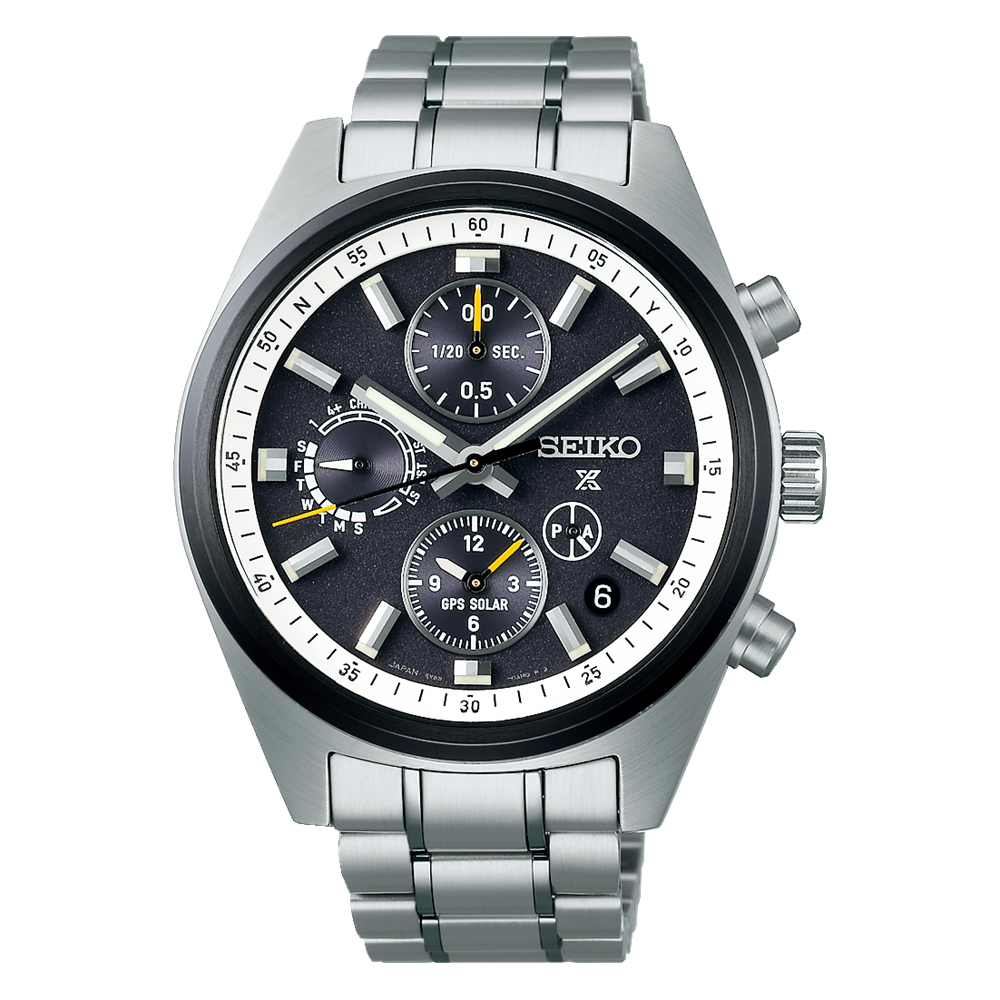 SEIKO PROSPEX GPS SOLAR SPEEDTIMER SSH167 SSH167J1
