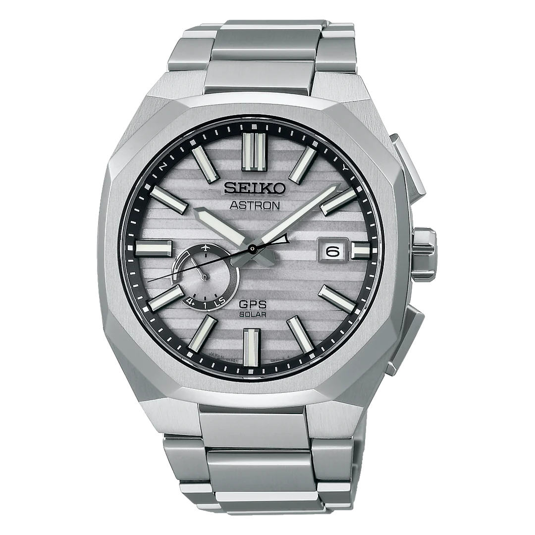 SEIKO ASTRON GPS SOLAR 'TITANIUM' CRYSTAL BOX LIMITED EDITION SSJ017 SSJ017J1