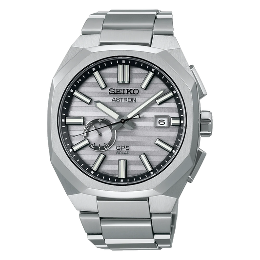SEIKO ASTRON GPS SOLAR 'TITANIUM' CRYSTAL BOX LIMITED EDITION SSJ017 SSJ017J1