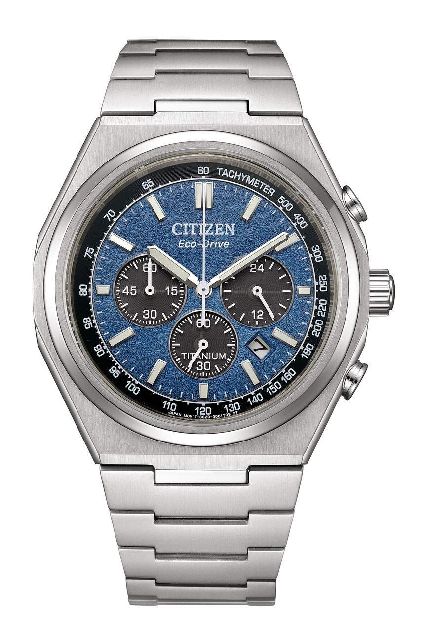 CITIZEN ECO-DRIVE ZENSHIN SUPER TITANIUM CHRONOGRAPH CA4610-85L