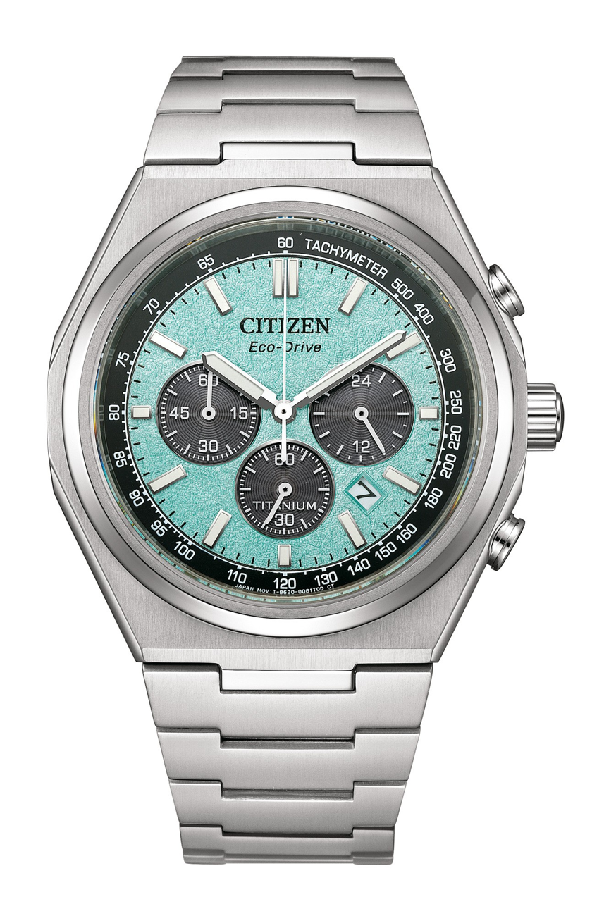 CITIZEN ECO-DRIVE ZENSHIN SUPER TITANIUM CHRONOGRAPH CA4610-85M