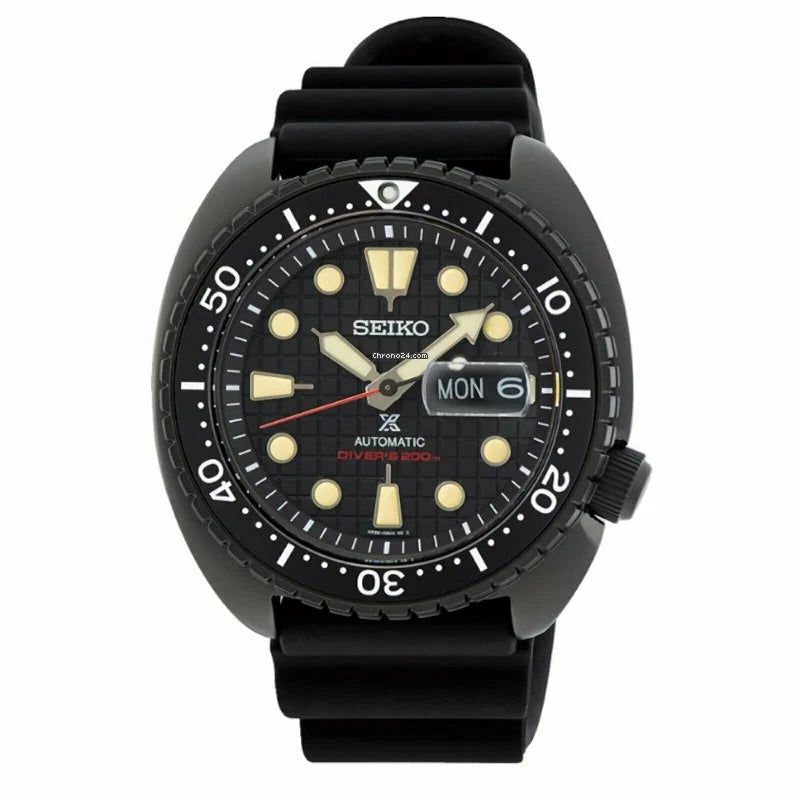 Seiko black 2025 turtle limited edition