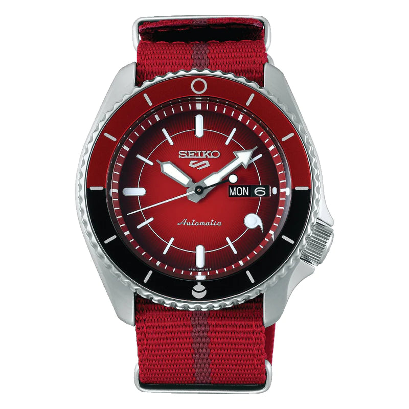 SEIKO 5 SPORTS AUTOMATIC NARUTO SARADA LIMITED EDITION SRPF67 SRPF67K1