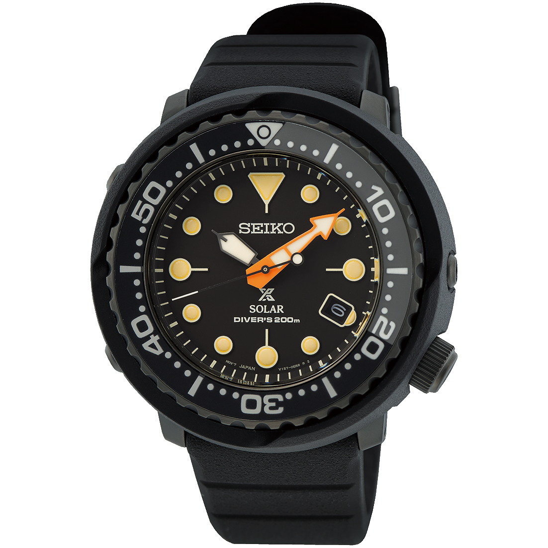 SEIKO PROSPEX SOLAR TUNA BLACK SERIES LIMITED EDITION SNE577 SNE577P1