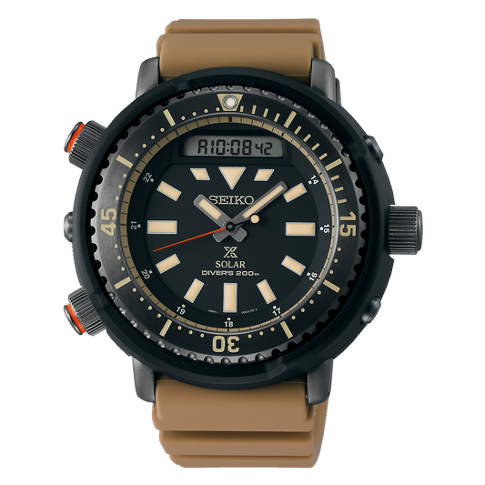 SEIKO PROSPEX SOLAR TUNA ARNIE URBAN SAFARI DIGITAL SNJ029 SNJ029P1