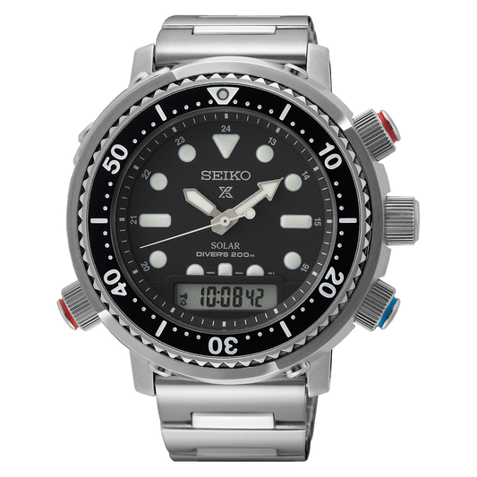 SEIKO PROSPEX SOLAR TUNA ARNIE DIGITAL SNJ033 SNJ033P1