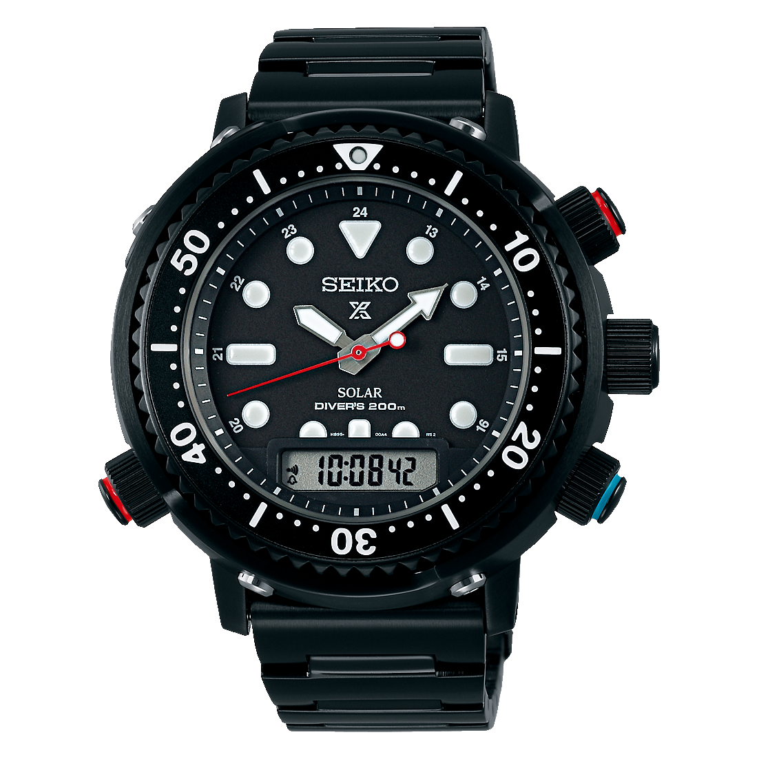 SEIKO PROSPEX SOLAR TUNA ARNIE DIGITAL LIMITED EDITION SNJ037 SNJ037P1