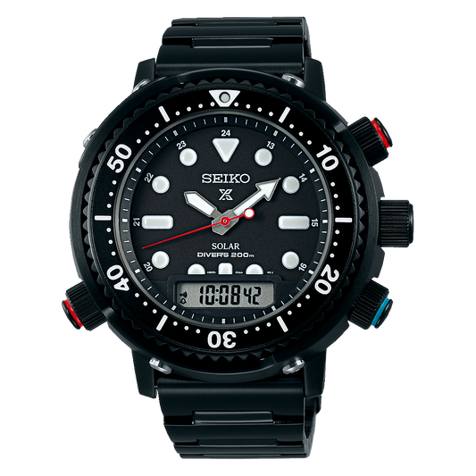 SEIKO PROSPEX SOLAR TUNA ARNIE DIGITAL LIMITED EDITION SNJ037 SNJ037P1