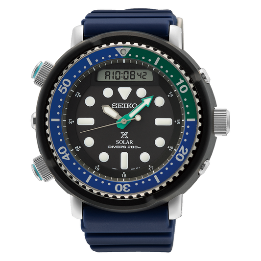 SEIKO PROSPEX SOLAR TUNA ARNIE 'TROPICAL LAGOON' SPECIAL EDITION SNJ039 SNJ039P1