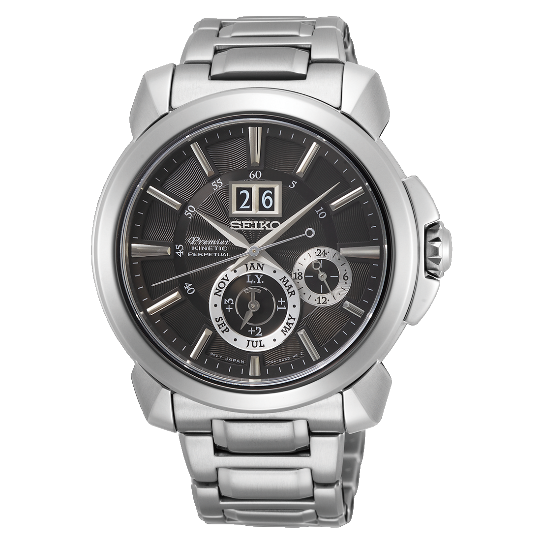 SEIKO PREMIER KINETIC PERPETUAL SNP165 SNP165P1