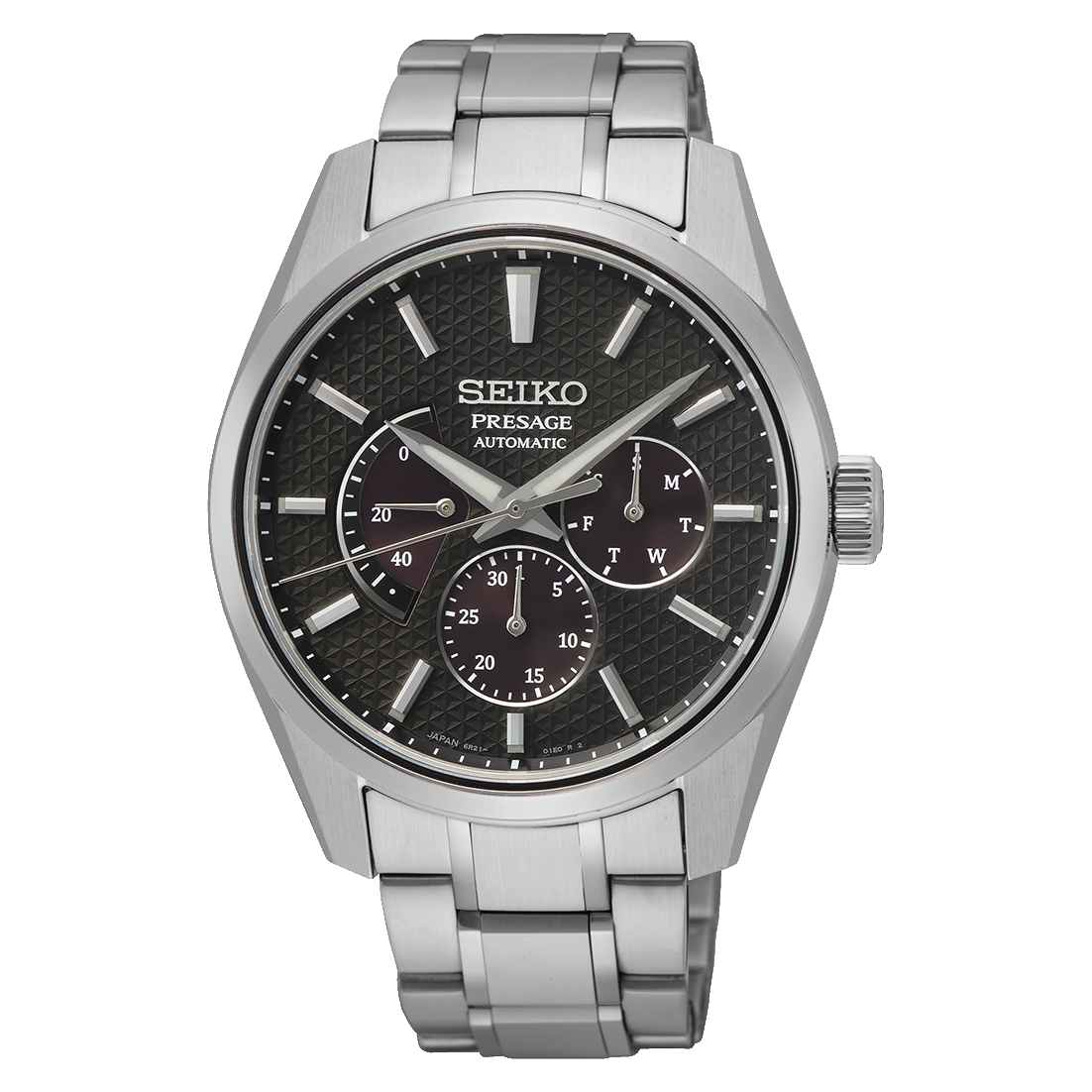 SEIKO PRESAGE AUTOMATIC SHARP EDGED KUROTOBI RUSSET SPB307 SPB307J1