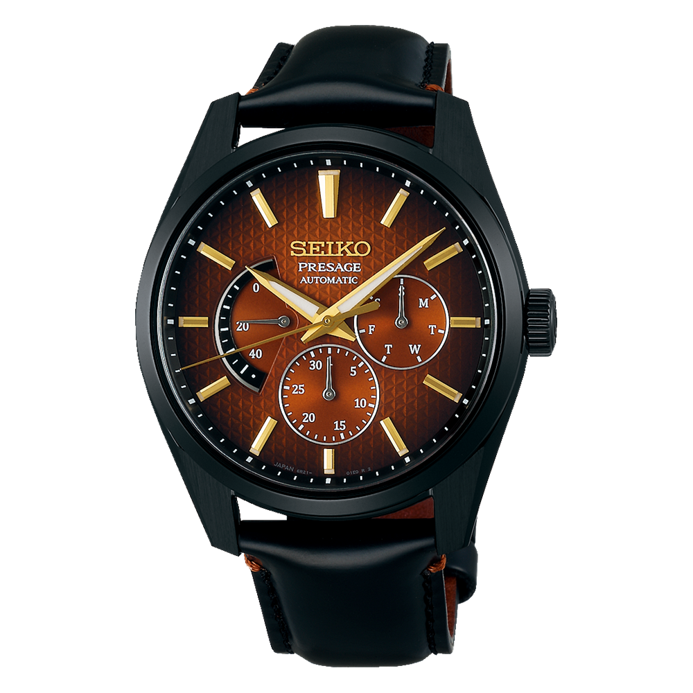SEIKO PRESAGE AUTOMATIC SHARP EDGED KABUKI LIMITED EDITION SPB329 SPB329J1