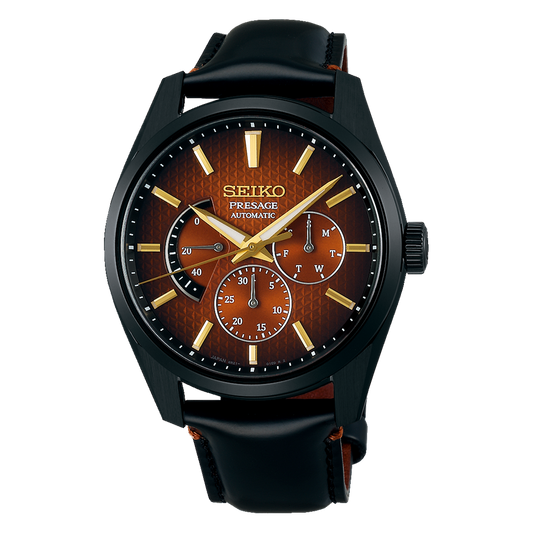 SEIKO PRESAGE AUTOMATIC SHARP EDGED KABUKI LIMITED EDITION SPB329 SPB329J1