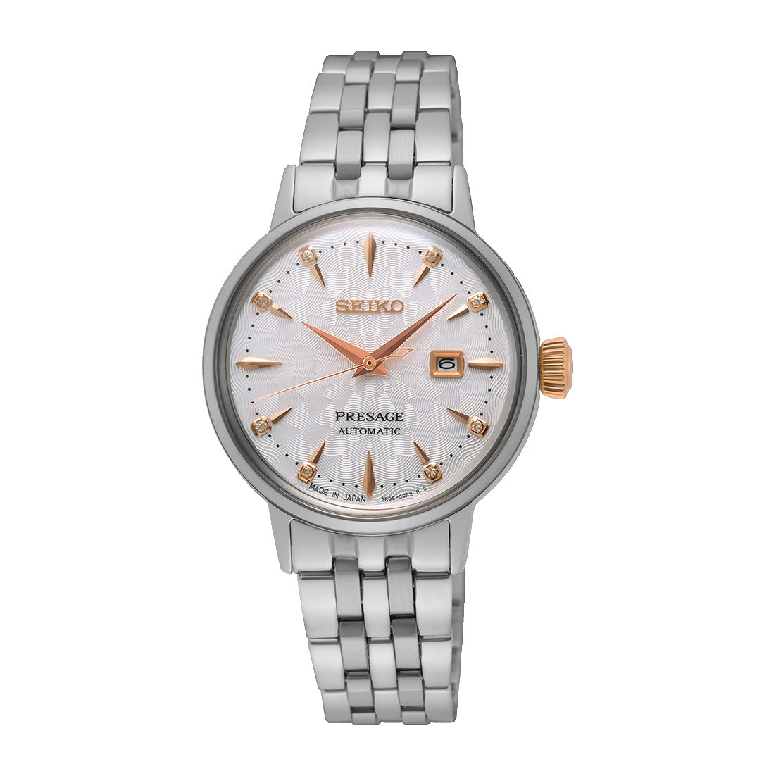 SEIKO PRESAGE AUTOMATIC LADIES COCKTAIL TIME 'CLOVER CLUB' SRE009 SRE009J1