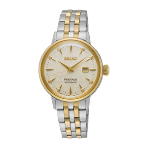 SEIKO PRESAGE AUTOMATIC LADIES COCKTAIL TIME 'WHITE LADY' SRE010 SRE010J1