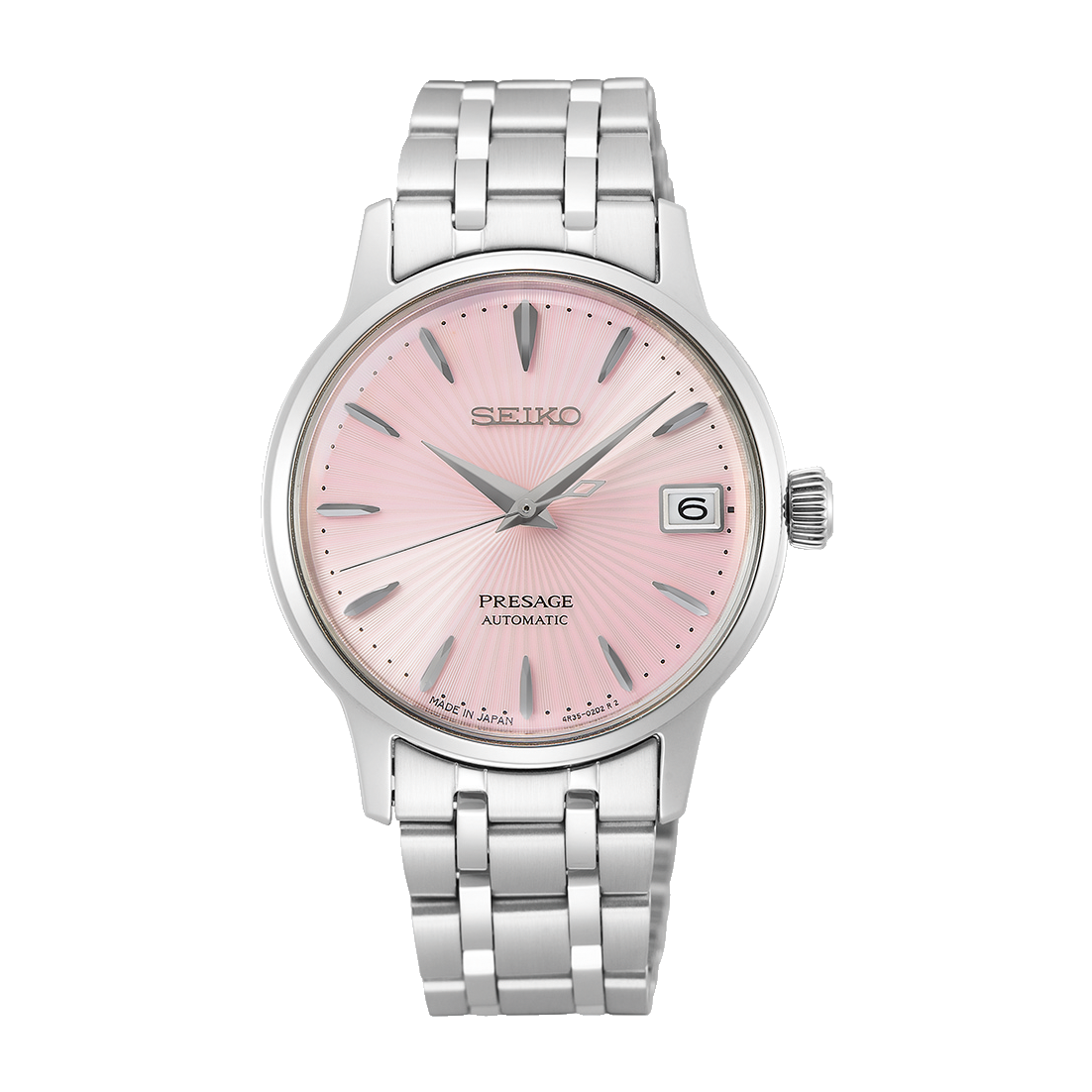SEIKO PRESAGE AUTOMATIC LADIES COCKTAIL TIME 'PINK LADY' SRP839 SRP839J1