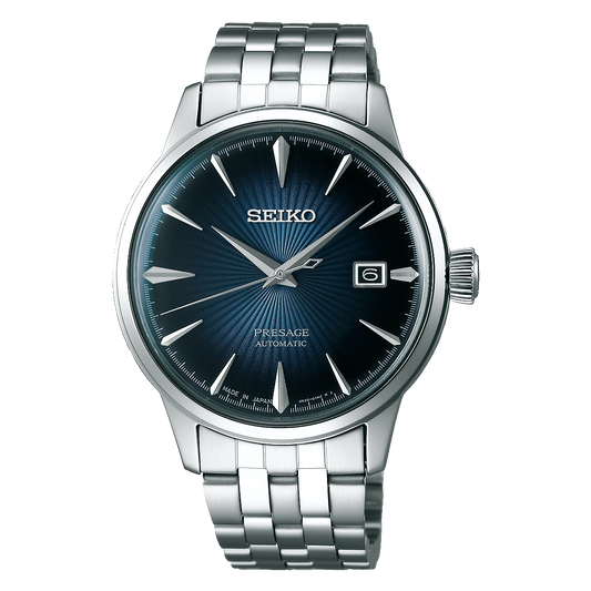 SEIKO PRESAGE AUTOMATIC COCKTAIL TIME BLUE MOON SRPB41 SRPB41J1